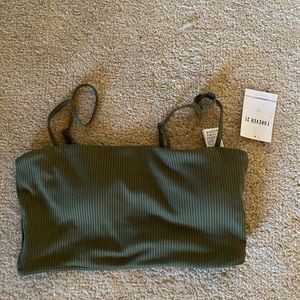 NWT forever 21 olive crop